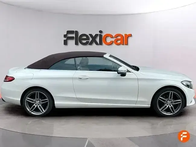 Usado Mercedes C220 170 CV (125 kW) 2017 Blanco Descapotable
