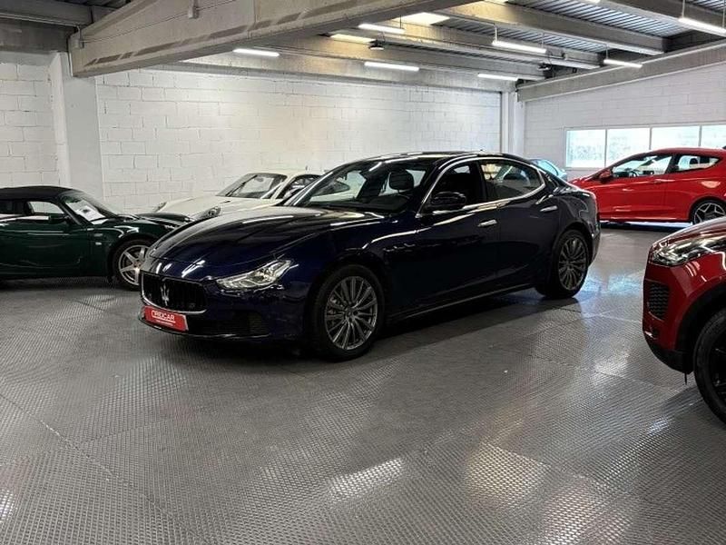 Usado Maserati Ghibli 275 CV (202 kW) 2017 Azul Coupe