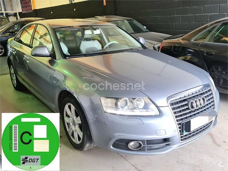 Usado Audi A6 S-Line 170 CV (125 kW) 2009 Azul Berlina