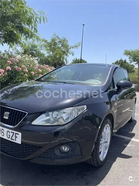 Usado Seat Ibiza SC Sport 85 CV (62 kW) 2010 Negro Utilitario