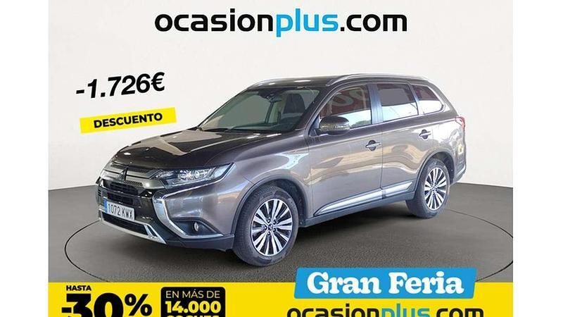 Gris Usado 2019 Mitsubishi Outlander Motion SUV | 17.264 € (Precio justo) - Imagen 1/4