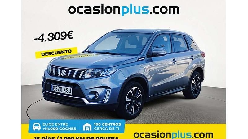 Blanco Usado 2018 Suzuki Vitara GLX SUV | 14.537 € (Buen precio) - Imagen 1/4