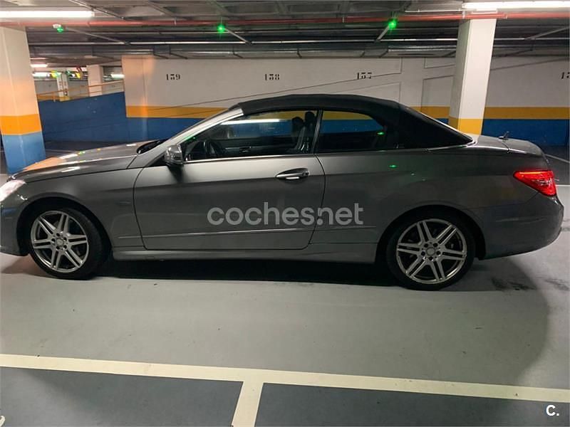 Gris / plata Usado 2013 Mercedes E220 Avantgarde Descapotable | 15.450 € (Buen precio) - Imagen 1/4