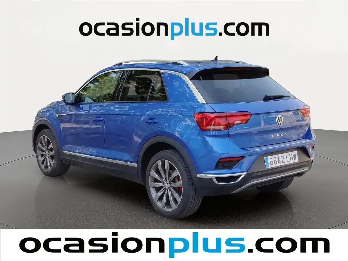 Usado VW T-Roc Sport 150 CV (110 kW) 2020 Azul SUV