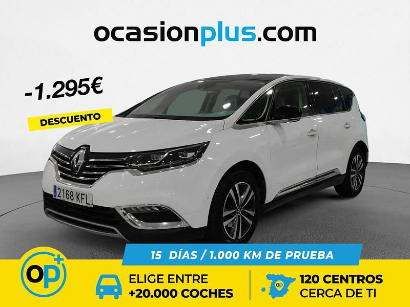 Blanco Usado 2017 Renault Espace Zen Monovolumen | 16.195 € (Precio justo) - Imagen 1/4