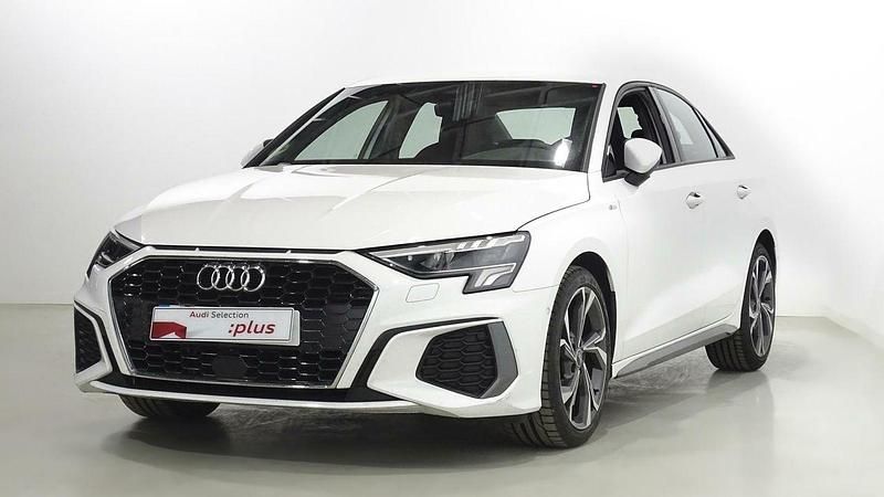 Blanco Usado 2023 Audi A3 S-Line Berlina | 28.300 € (Precio justo) - Imagen 1/4