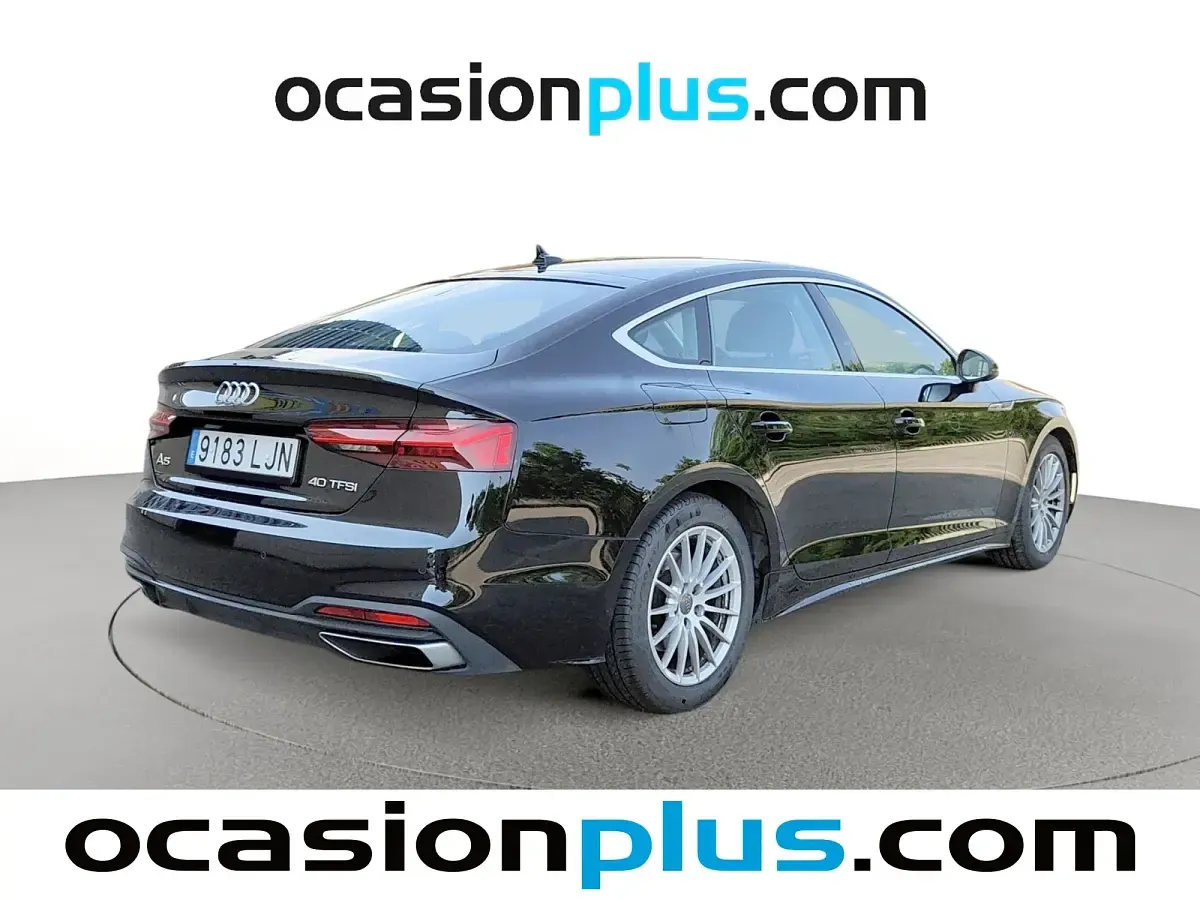 Begagnad Audi A5 Sportback 190 HK (139 kW) 2020 Svart Halvkombi