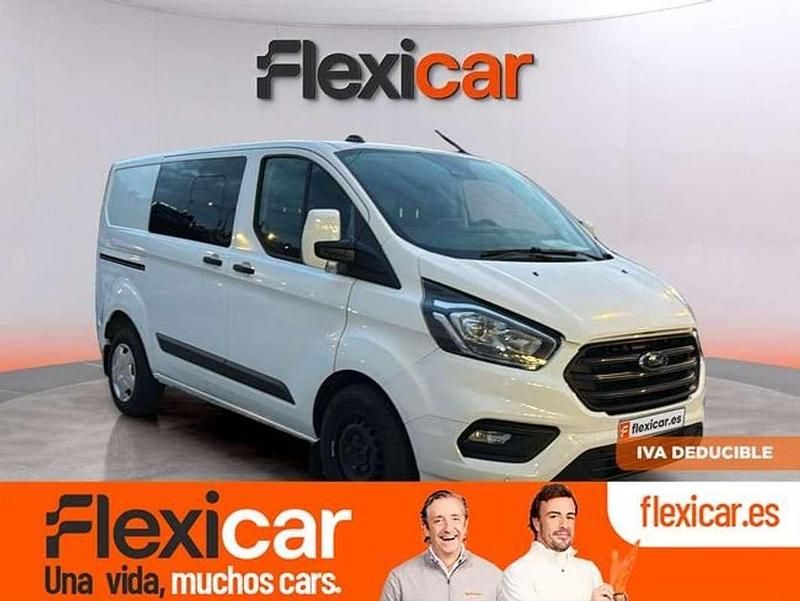 Blanco Usado 2021 Ford Transit Custom Trend Familiar | 27.490 € (Precio justo) - Imagen 1/4