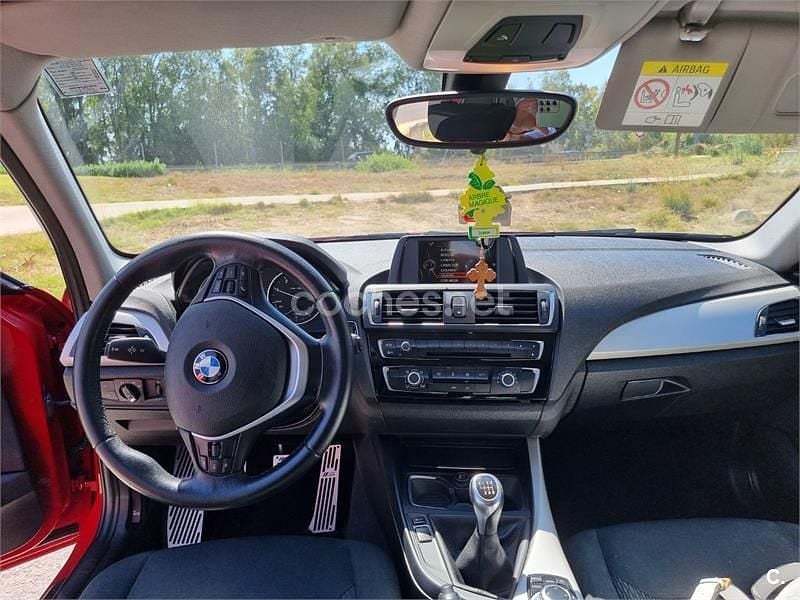 Rojo Usado 2015 BMW 116 Utilitario | 11.700 € (Precio justo) - Imagen 1/4