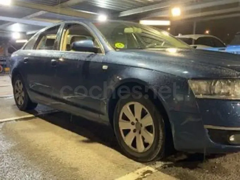 Usado Audi A6 233 CV (171 kW) 2007 Azul Berlina