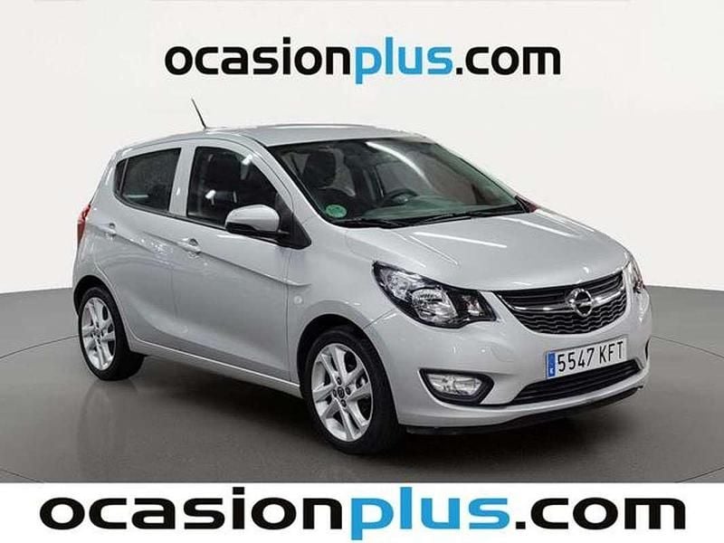 Usado Opel Karl Selective 75 CV (55 kW) 2017 Plateado Utilitario