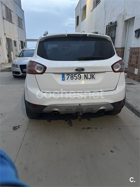 Usado Ford Kuga Titanium 136 CV (100 kW) 2010 Blanco SUV