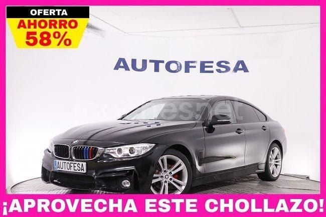 Negro Usado 2015 BMW 418 Gran Coupé Sport Line Coupe | 12.350 € (Precio justo) - Imagen 1/4