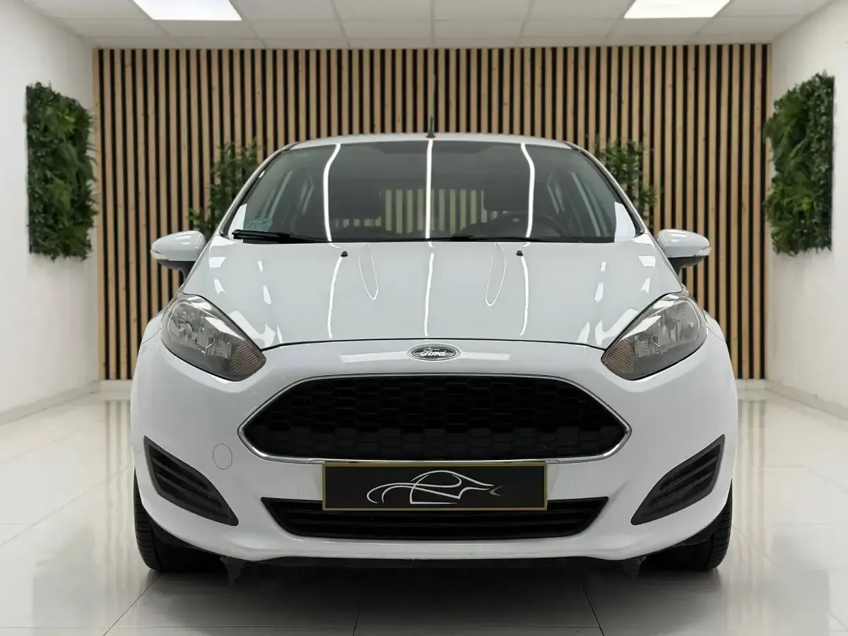 Usado Ford Fiesta Trend 75 CV (55 kW) 2017 Blanco Berlina