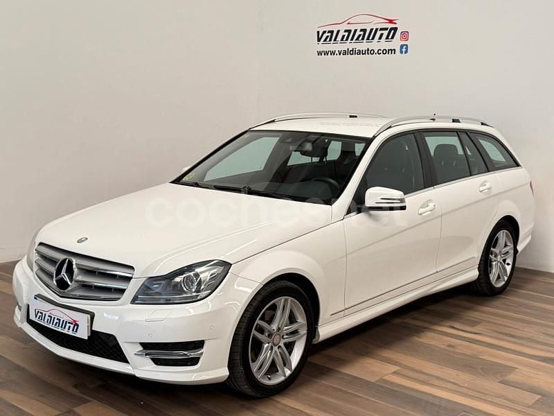 Blanco Usado 2013 Mercedes C200 Avantgarde Familiar | 15.900 € (Caro) - Imagen 1/4