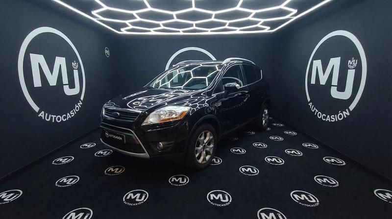 Usado Ford Kuga Titanium 136 CV (100 kW) 2009 Negro SUV