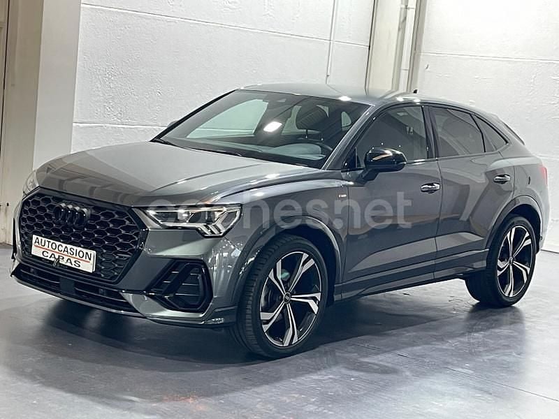 Negro Usado 2022 Audi Q3 Sportback S-Line SUV | 35.500 € (Precio justo) - Imagen 1/4