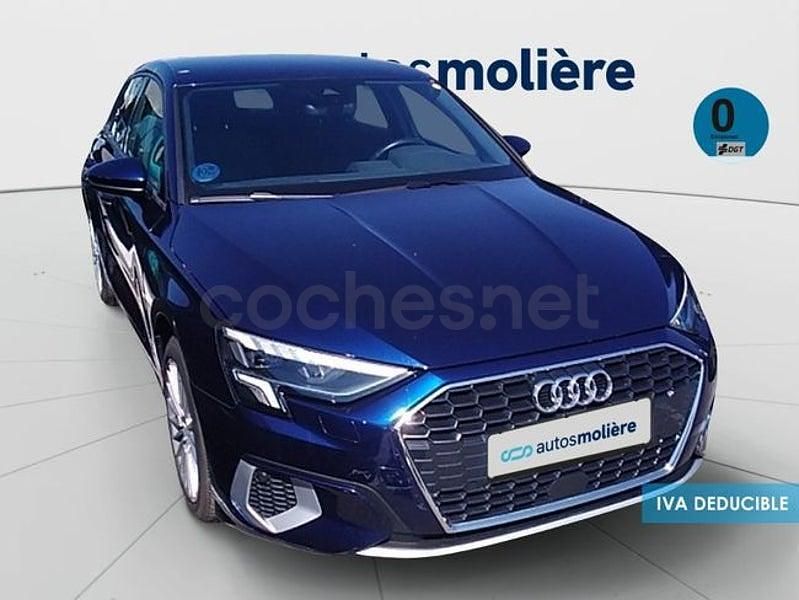 Usado Audi A3 Advanced Plus 204 CV (150 kW) 2022 Azul Berlina