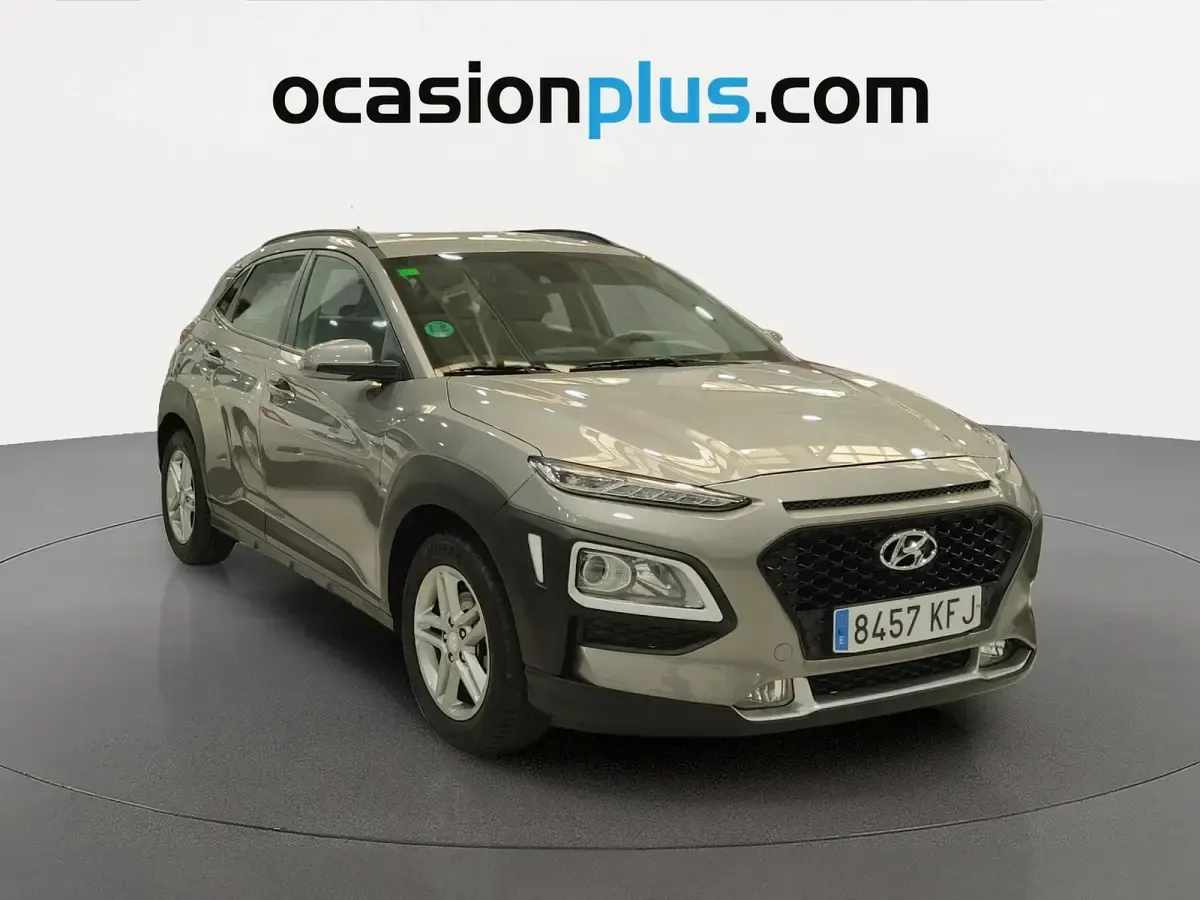 Usado Hyundai Kona 120 CV (88 kW) 2017 Gris SUV
