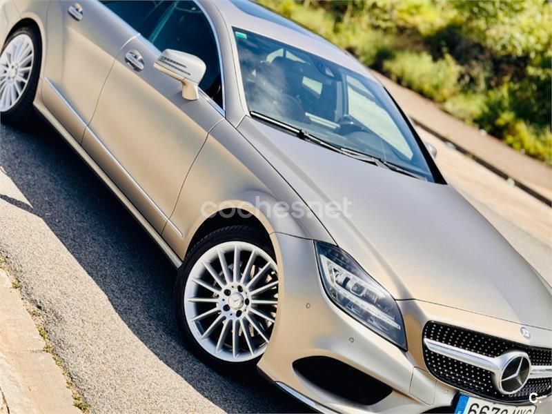 Gris / plata Usado 2012 Mercedes CLS350 Berlina | 24.999 € - Imagen 1/4