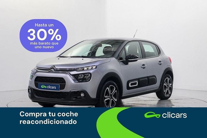 Gris Usado 2024 Citroën C3 PureTech Berlina | 12.490 € (Precio justo) - Imagen 1/4