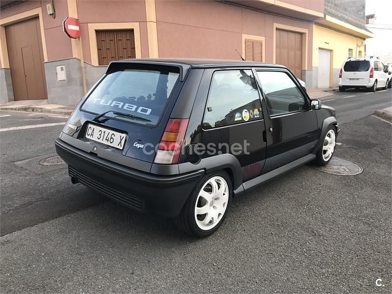 Usado Renault R5 GT 120 CV (88 kW) 1987 Negro Utilitario