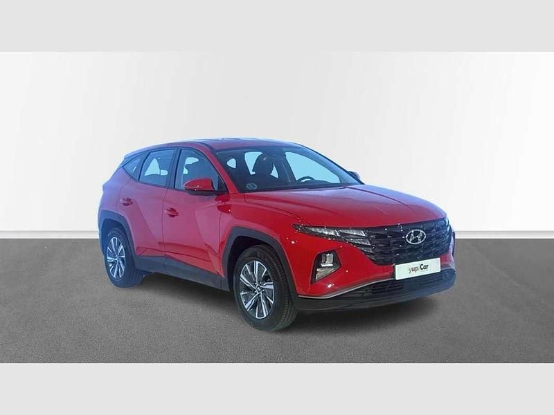 Rojo Usado 2024 Hyundai Tucson SUV | 24.900 € (Precio justo) - Imagen 1/4