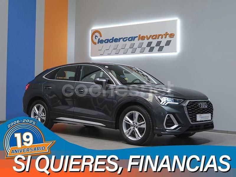 Gris / plata Usado 2020 Audi Q3 Sportback S-Line SUV | 32.400 € (Un poco caro) - Imagen 1/4