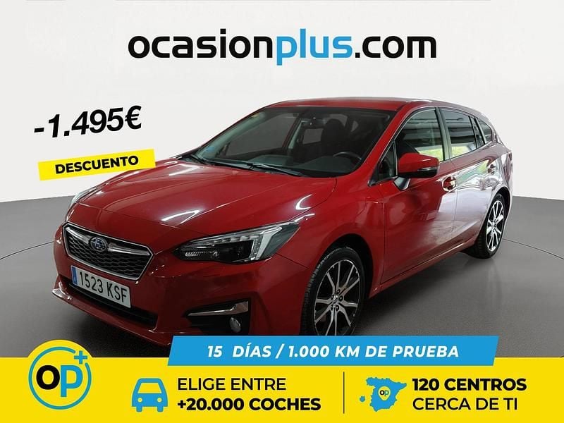 Usado Subaru Impreza 114 CV (83 kW) 2018 Rojo