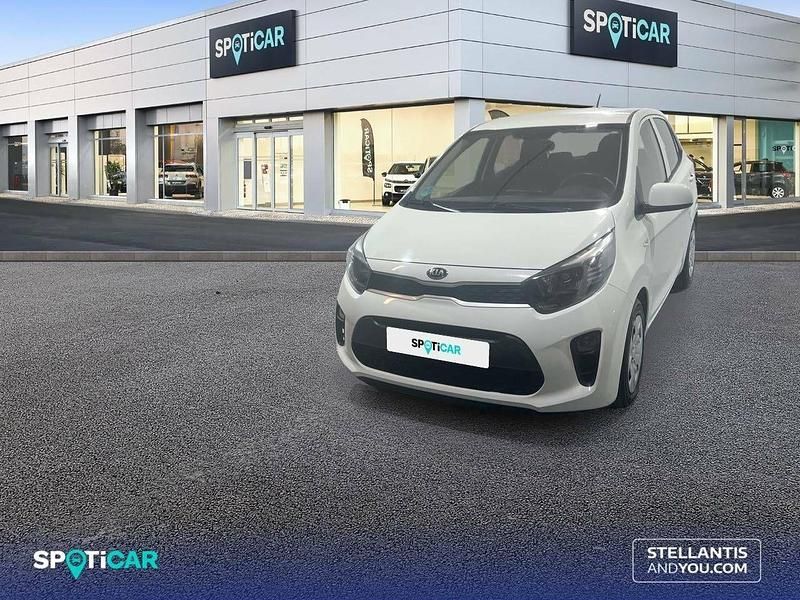 Blanco Usado 2021 Kia Picanto Utilitario | 9970 € (Precio justo) - Imagen 1/4