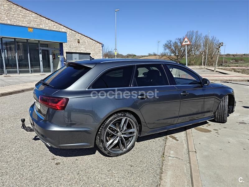 Usado Audi A6 S-Line 190 CV (139 kW) 2015 Gris / plata Familiar