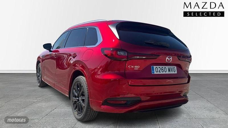Usado Mazda CX-80 Homura-Line 327 CV (240 kW) 2024 Rojo SUV