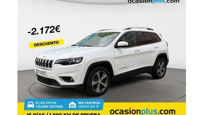Blanco Usado 2019 Jeep Cherokee Limited SUV | 21.319 € (Precio justo) - Imagen 1/4