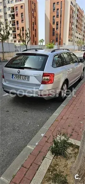 Usado Skoda Octavia G-TEC Ambition 131 CV (96 kW) 2020 Gris / plata Familiar