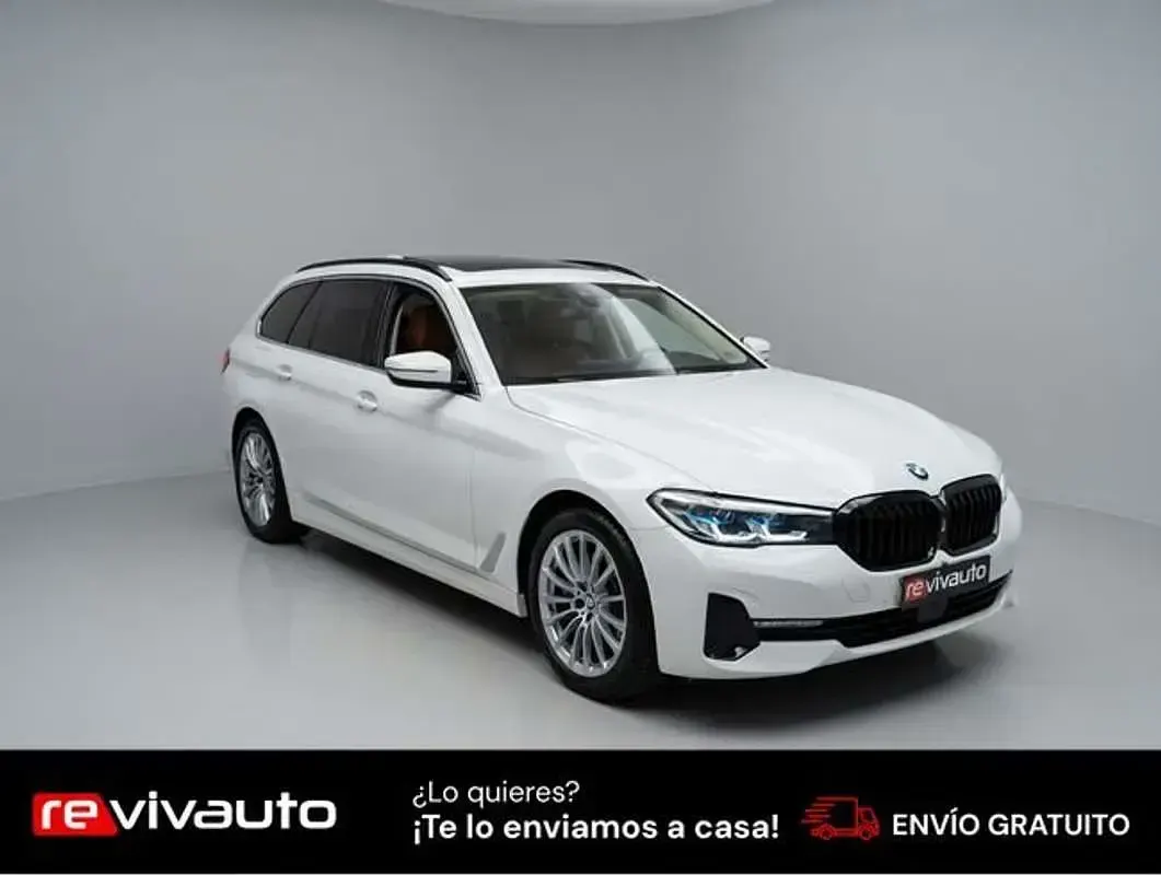Usado BMW 530e 292 CV (214 kW) 2021 Blanco Familiar