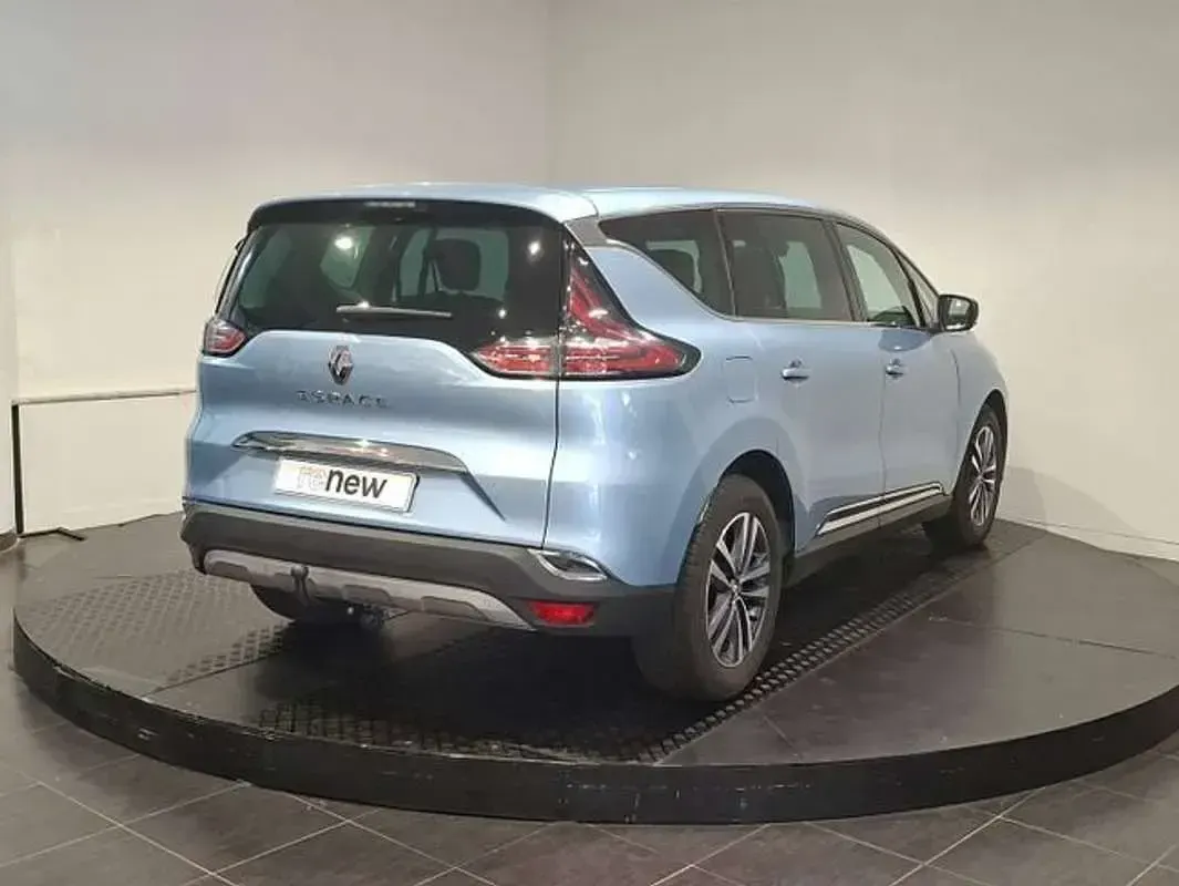Usado Renault Espace Zen 160 CV (117 kW) 2018 Azul Monovolumen