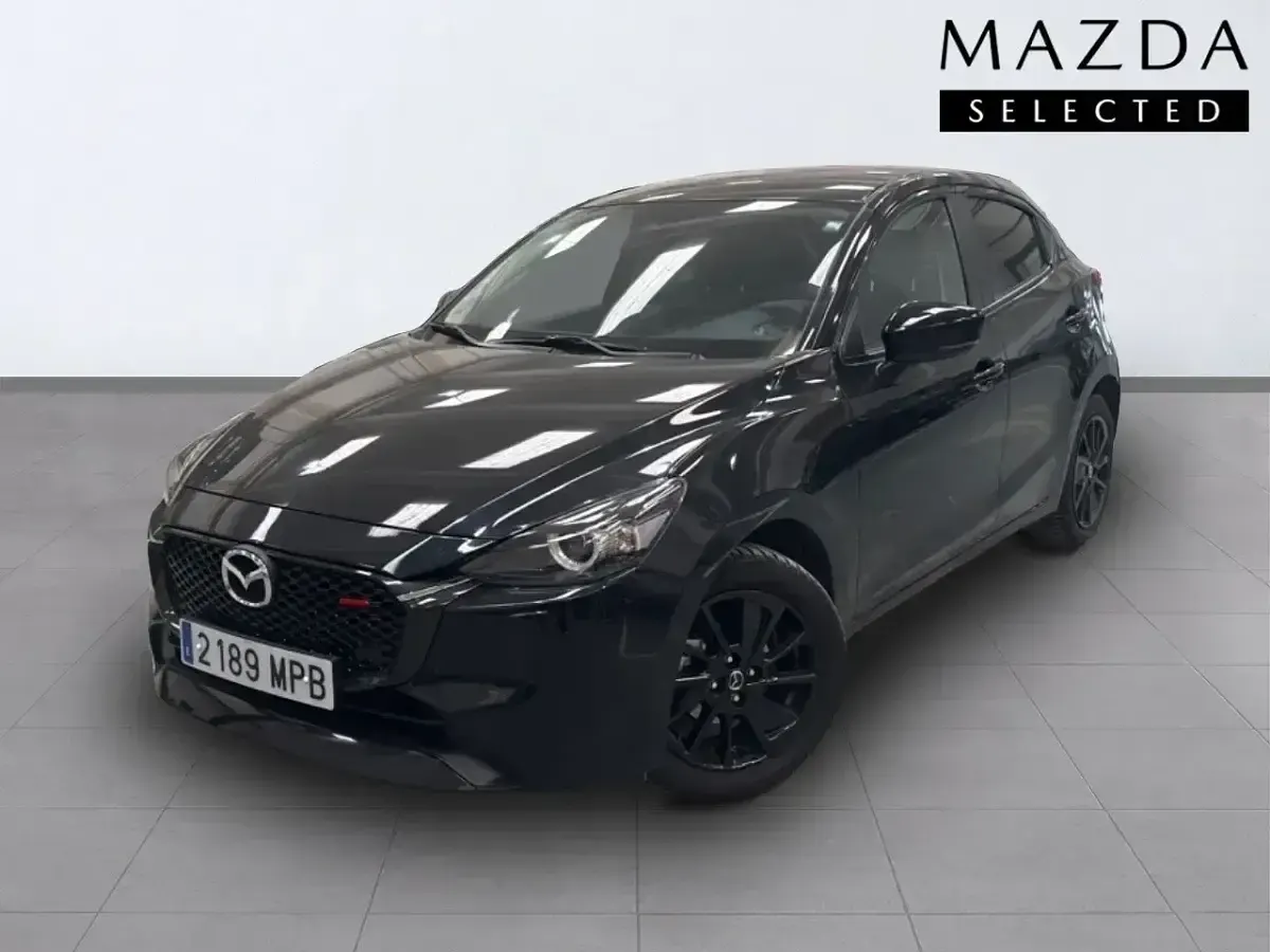 Usado Mazda 2 Homura-Line 90 CV (66 kW) 2024 Negro Utilitario