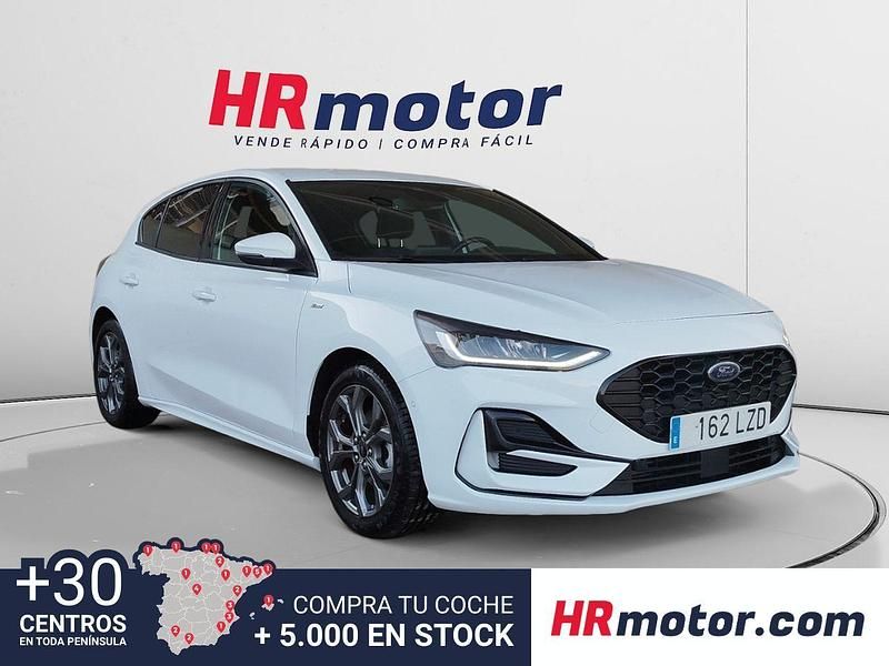 Blanco Usado 2022 Ford Focus ST-Line Familiar | 17.650 € (Precio justo) - Imagen 1/4