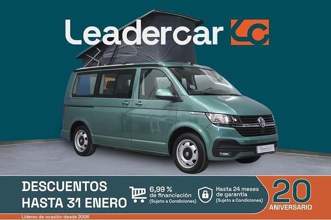Verde Usado 2021 VW California Beach Van | 59.900 € (Un poco caro) - Imagen 1/4