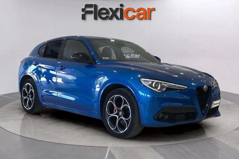 Azul Usado 2022 Alfa Romeo Stelvio Veloce SUV | 29.190 € (Precio justo) - Imagen 1/4
