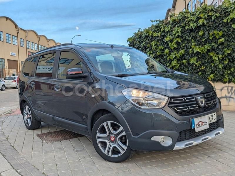 Negro Usado 2019 Dacia Lodgy Monovolumen | 15.500 € (Precio justo) - Imagen 1/4