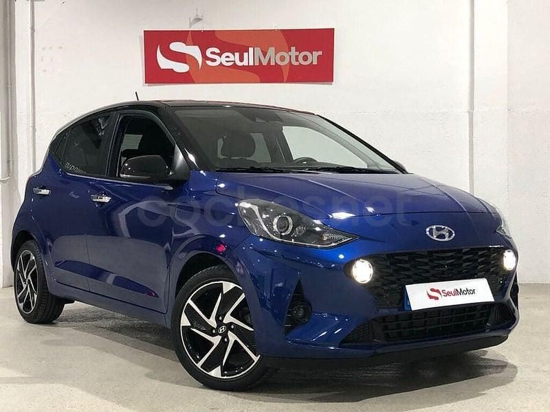 Usado Hyundai i10 84 CV (61 kW) 2021 Azul Utilitario