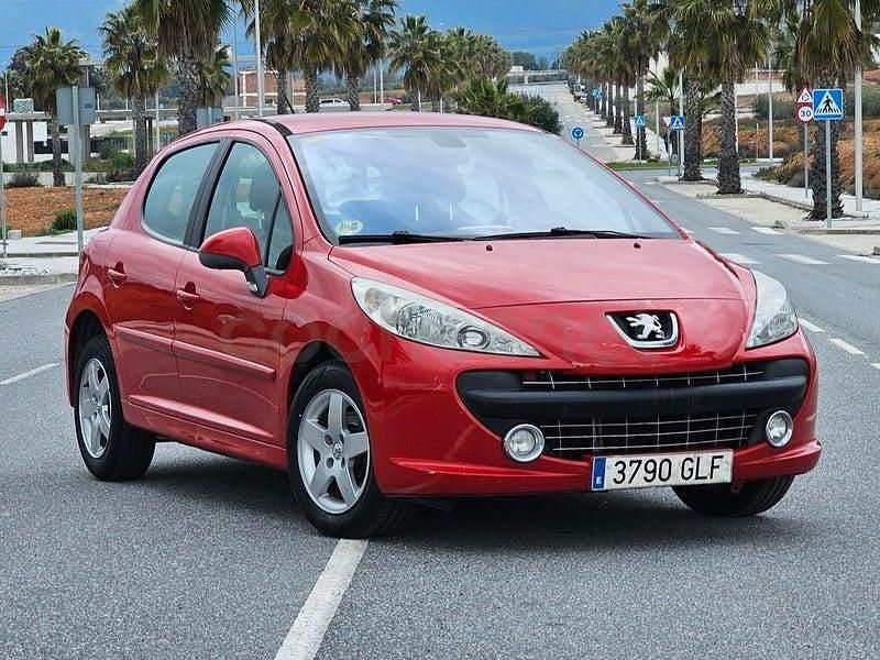 Usado Peugeot 207 Sport 70 CV (51 kW) 2009 Rojo Berlina