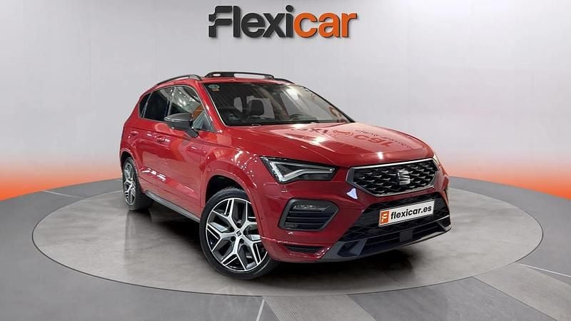 Usado Seat Ateca 4Drive 190 CV (139 kW) 2021 Rojo SUV