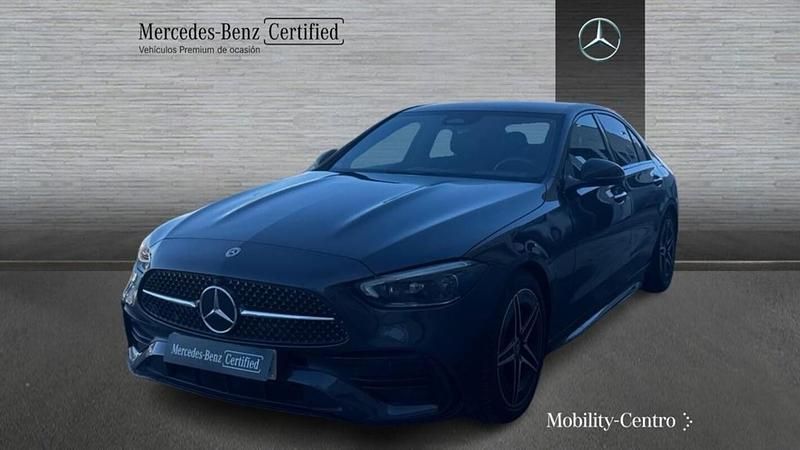 Usado Mercedes C200 AMG line 204 CV (150 kW) 2022 Graphite grey  metallic paint Berlina