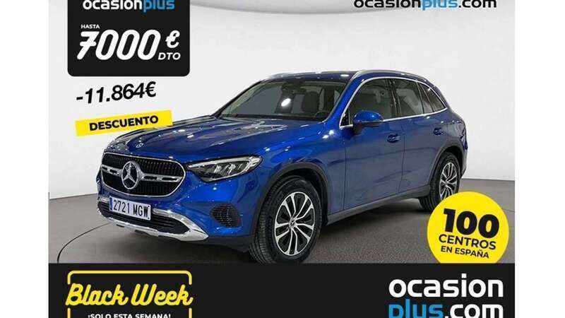Azul Usado 2023 Mercedes GLC220 SUV | 54.954 € (Super precio) - Imagen 1/4