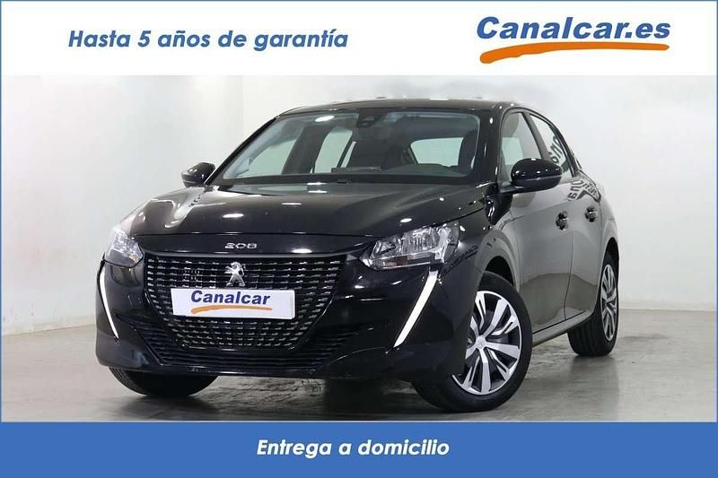 Negro Usado 2020 Peugeot 208 Active Utilitario | 10.962 € (Precio justo) - Imagen 1/4