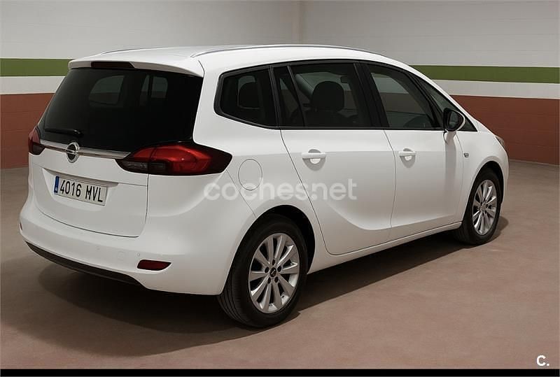 Blanco Usado 2014 Opel Zafira Tourer Excellence Monovolumen | 8900 € (Precio justo) - Imagen 1/4