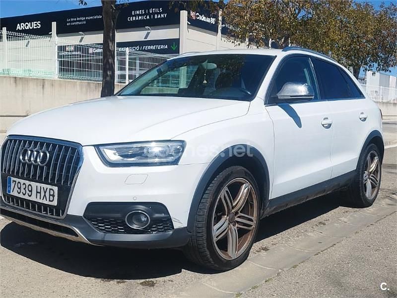 Usado Audi Q3 140 CV (102 kW) 2014 Blanco SUV