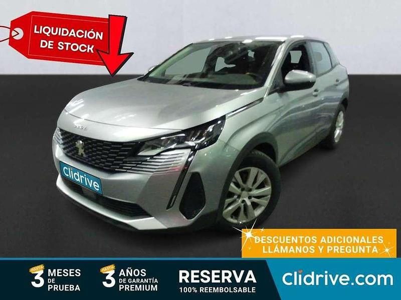 Usado Peugeot 3008 Active 131 CV (96 kW) 2021 Gris SUV